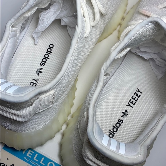 🔴SOLD🔴 Adidas Yeezy 350 Boost Triple White sz 10 - Picture 5 of 9
